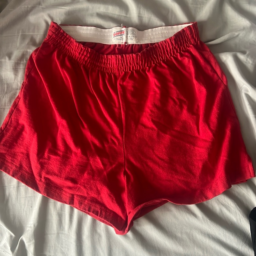 Red Soffee short size small
